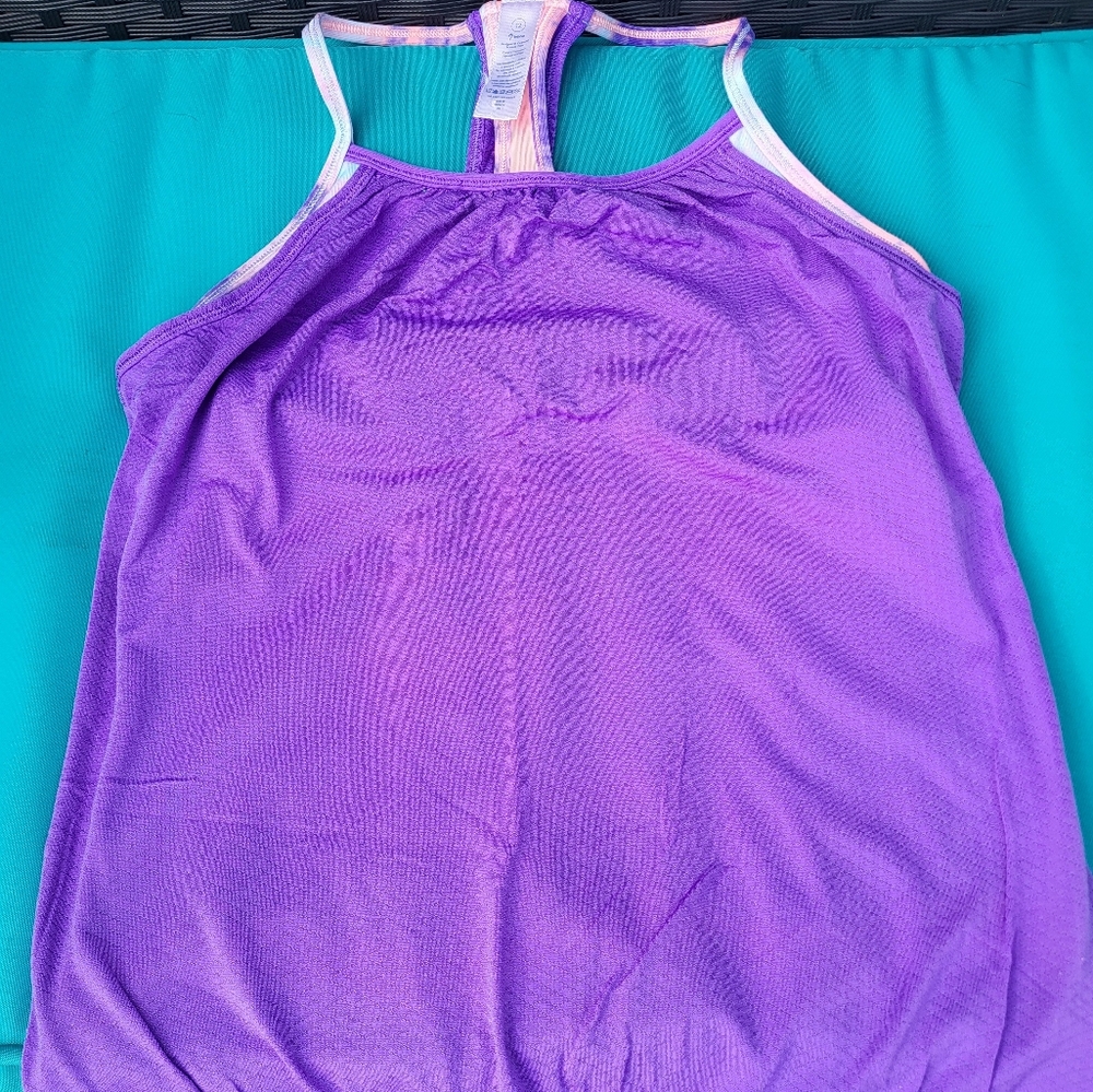 Ivivva Purple Racerback Tank Top - Picture 2 of 3